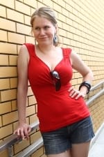 Tuba-kesätoppi punainen Urkye
