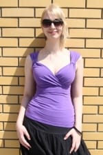 Tuba-kesätoppi violetti Urkye