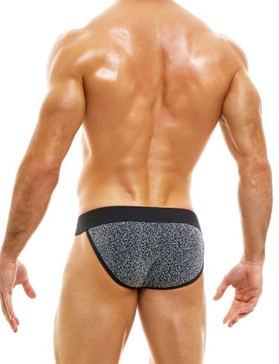 Modus Vivendi King cheetah tanga gun metal Tanga brief 62% Polyesteri, 30% Mettalic, 8% Elastaani S-XL 13114_gun