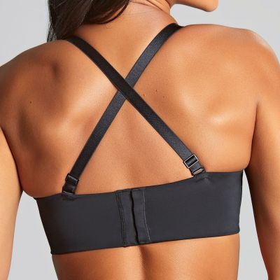 Panache 365 UW Strapless -rintaliivit Black Kaarituettu, kevyesti topattu ultrasileä olkaimeton liivi. 60-85, D-I 10900-BLK