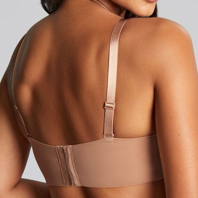 Panache 365 UW Strapless -rintaliivit Honey Kaarituettu, kevyesti topattu ultrasileä olkaimeton liivi. 60-85, D-I 10900-HON