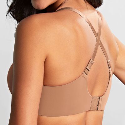Panache 365 UW Plunge -rintaliivit Honey Kaarituettu, kevyesti topattu ultrasileä syvään uurrettu liivi. 60-90, D-K 10906-HON