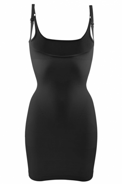 Cette The Body Shape Dress saumaton muotoileva alusmekko musta Kupiton shapewear-alusmekko 32-58 527-10/12-902