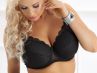 Nessa Abbi Padded -rintaliivit musta-thumb Kaarituettu, topattu 60-95, D-.L N001-502