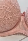 Nessa Abbi Padded -rintaliivit roosa-thumb Kaarituettu, topattu 60-95, D-M N001-502-PINK