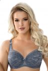 Nessa Abbi Padded -rintaliivit harmaa-thumb Kaarituettu, topattu 60-95, D-M N001-502-GREY