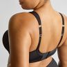Sculptresse by Panache 9441B Activate UW NP -urheilurintaliivit Black Lace & Chalk-thumb Kaarituettu, toppaamaton urheiluliivi, jossa olkaimissa racerback-mahdollisuus. 75-105, D-O SCU-9441B-BLC