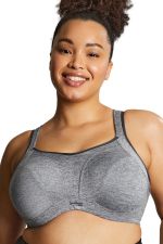 9441 Activate UW NP -urheilurintaliivit Charcoal Marl