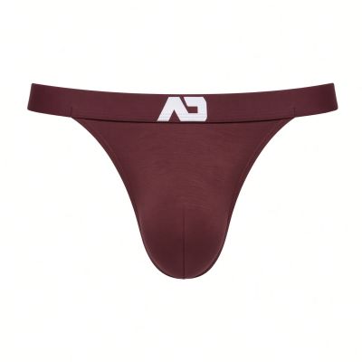 Addicted Bamboo skin layer stringit tummanpunainen String 95% Bambu, 5% Elastaani S-3XL AD1500