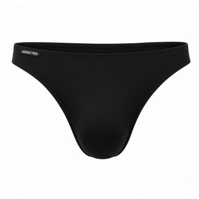 Addicted Cotton stringit musta String 95% Puuvilla, 5% Elastaani S-4XL AD986
