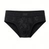 Addicted See Through Flowers brief musta-thumb Brief 92% Polyamidi, 8% Elastaani S-XL UN608