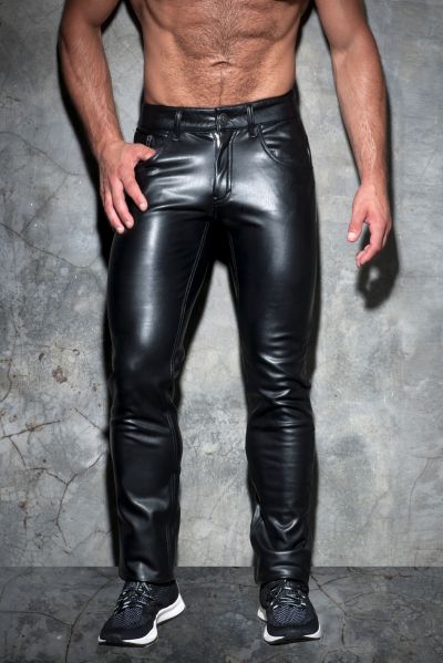 Addicted Fetish long pant musta Pitkät housut 92% Polyesteri, 8% Elastaani 30-42 ADF101