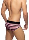 Addicted Leo-stripe brief pinkki-thumb Brief 90% Polyesteri, 10% Elastaani S-3XL AD978