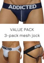 Mesh jockstrap 3-pack