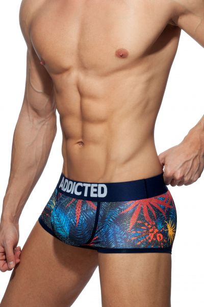 Addicted Mesh bokserit push up 3-pack tropical print Trunk 80% Polyamidi, 15% Elastaani, 5% Puuvilla S-3XL AD890P