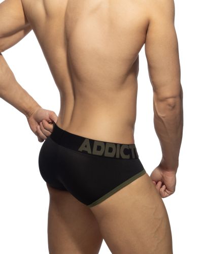 Addicted Naked Feeling brief musta Brief 80% Polyamidi, 10% Puuvilla, 10% Elastaani S-3XL AD1358