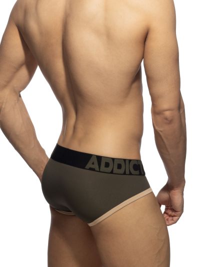 Addicted Naked Feeling brief khaki Brief 80% Polyamidi, 10% Puuvilla, 10% Elastaani S-3XL AD1358