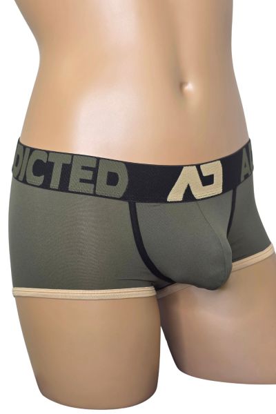 Addicted Naked Feeling bokserit khaki Trunk-bokserit 80% Polyamidi, 10% Puuvilla, 10% Elastaani S-3XL AD1359