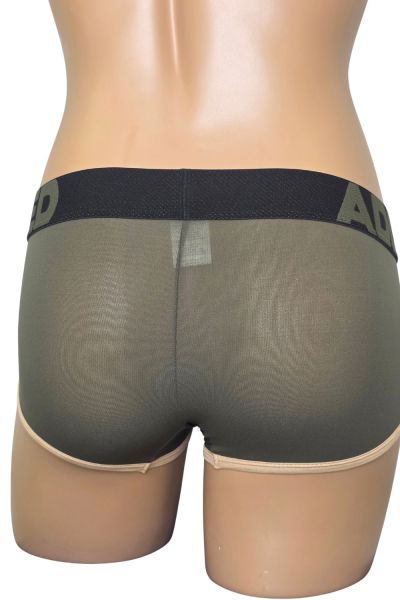 Addicted Naked Feeling bokserit khaki Trunk-bokserit 80% Polyamidi, 10% Puuvilla, 10% Elastaani S-3XL AD1359