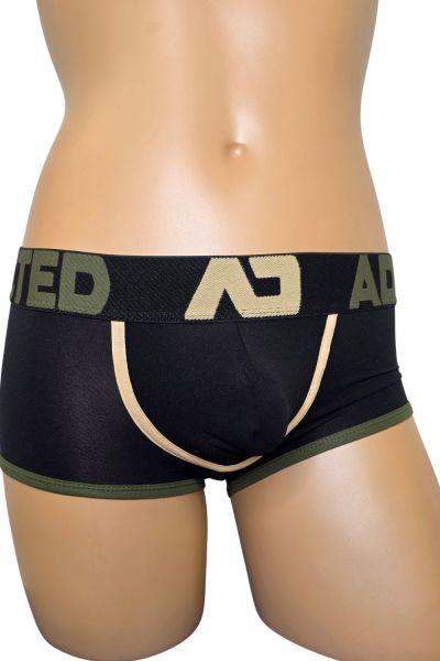 Addicted Naked Feeling bokserit musta Trunk-bokserit 80% Polyamidi, 10% Puuvilla, 10% Elastaani S-3XL AD1359