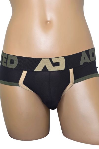 Addicted Naked Feeling brief musta Brief 80% Polyamidi, 10% Puuvilla, 10% Elastaani S-3XL AD1358