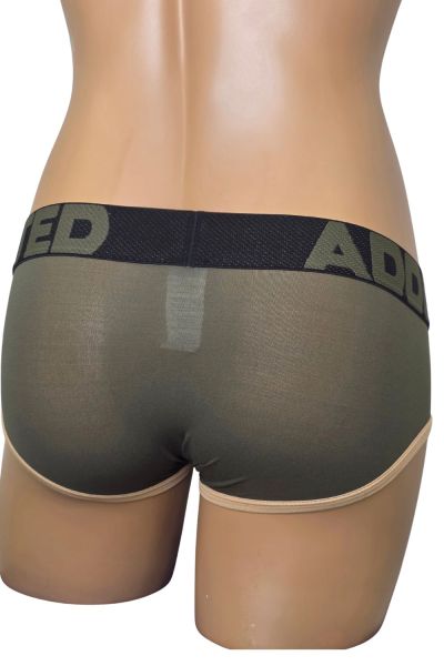 Addicted Naked Feeling brief khaki Brief 80% Polyamidi, 10% Puuvilla, 10% Elastaani S-3XL AD1358