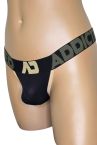 Addicted Naked Feeling stringit musta-thumb Stringit 80% Polyamidi, 10% Puuvilla, 10% Elastaani S-3XL AD1449