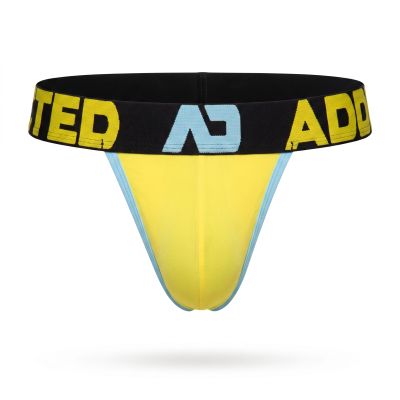 Addicted Naked Feeling stringit keltainen Stringit 80% Polyamidi, 10% Puuvilla, 10% Elastaani S-3XL AD1449