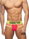 Addicted Neon mesh brief pinkki-thumb Brief 70% Polyamidi, 20% Polyesteri, 10% Elastaani S-3XL AD1218_34