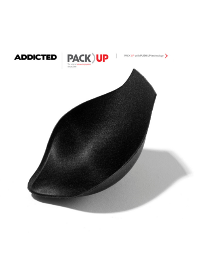 Addicted Pack Up with Push Up -täyte Addicted alushousuille, musta  100% Polyesteri S-2XL AC005
