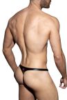 Addicted Fetish Rub buckle string musta-thumb String 95% Polyesteri, 5% Elastaani S-2XL ADF209