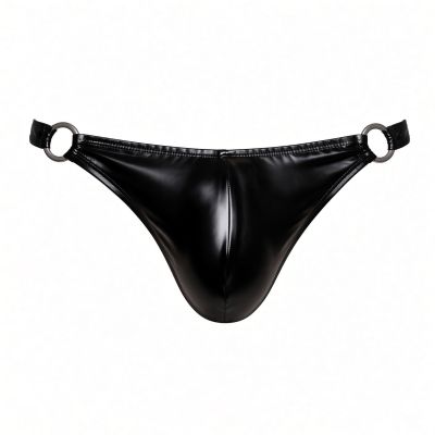 Addicted Fetish Rub buckle string musta String 95% Polyesteri, 5% Elastaani S-2XL ADF209