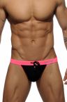 Addicted Sexy low rise bikini uimahousut musta-pinkki-thumb Bikini brief -uimahousut 80% Polyamidi, 20% Elastaani S-3XL ADS065