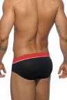 Addicted Sport detail binding brief uimahousut musta-thumb Brief 80% Polyamidi, 20% Elastaani S-3XL ADS109