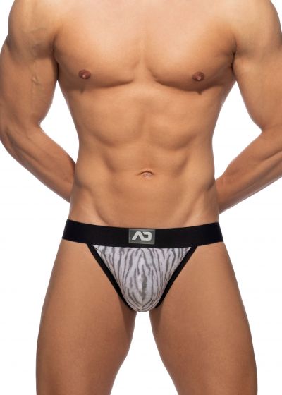 Addicted Tiger print bikini brief harmaa Bikini brief 80% Polyamidi, 10% Viskoosi, 10% Elastaani S-3XL AD974