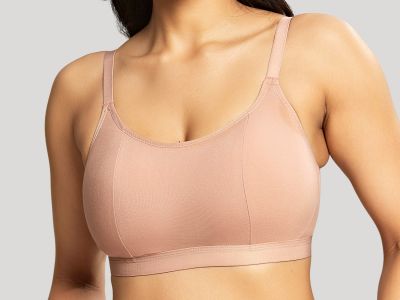 Panache Adore NW Lounge Top -rintaliivit French Rose Kaaritueton, toppimainen oleskeluliivi. 65-90, E-J 10651-FRR