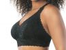 Parfait Adriana-bralette Black-thumb Kaaritueton, toppaamaton pitsibralette 65-95, D-H P5482-BLK