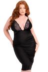 Scantilly by Curvy Kate After Hours -alusmekko Black-thumb Kaaritueton alusmekko säädettävillä olkaimilla E-L-kuppikolle 36-50 SN-025-326-BLK