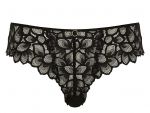 Allure Low Rise Brazilian Brief -alushousut Black & Latte