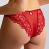 Panache Allure Low Rise Brazilian Brief -alushousut True Red-thumb Matalavyötäröiset pitsialushousut Allure-sarjaan. 36-46 10762-TRU