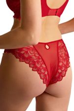 Allure Low Rise Brazilian Brief -alushousut True Red