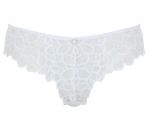 Allure Low Rise Brazilian Brief -alushousut Ivory