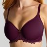 Panache Allure UW Spacer -t-paitaliivit - Plum-thumb Kaarituettu ja muotoonprässätty t-paitaliivi sileillä kupeilla. 60-85, D-K 10766-PLM
