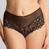 Panache Allure Deep Brief -alushousut - Black-thumb Keskikorkeat pitsialushousut Allure-sarjaan. 36-46 10764-B&L