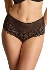 Panache Allure Deep Brief -alushousut - Black-thumb Keskikorkeat pitsialushousut Allure-sarjaan. 36-46 10764-B&L