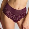 Panache Allure Deep Brief -alushousut - Plum-thumb Keskikorkeat pitsialushousut Allure-sarjaan. 36-46 10764-PLM
