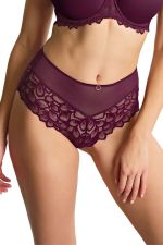 Allure Deep Brief -alushousut - Plum