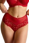 Panache Allure Deep Brief -alushousut True Red-thumb Keskikorkeat pitsialushousut Allure-sarjaan. 36-46 10764-TRU