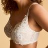 Panache Allure UW Full Cup -rintaliivit Ivory-thumb Kaarituettu, toppaamaton, lähes täyskuppinen pitsiliivi. 65-90, D-M 10765-IVY