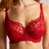 Panache Allure UW Full Cup -rintaliivit True Red-thumb Kaarituettu, toppaamaton, lähes täyskuppinen pitsiliivi. 65-90, E-M 10765-TRU